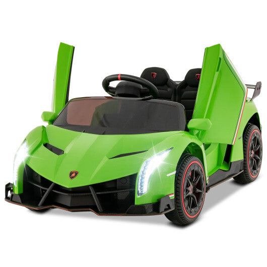 12V Licensed Lamborghini 4WD Kids Ride-on Sports Car with 2.4G - Premium Toys & Hobbies > Ride On Toys > Powered Ride On Toys from Rapidvehicles - Just $266.57! Shop now at Rapidvehicles