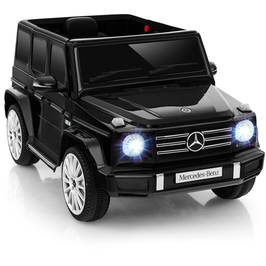 12V Battery Powered Mercedes-Benz G500 Kids Ride-on Car-Black - - Premium Toys & Hobbies > Ride On Toys > Powered Ride On Toys from Rapidvehicles - Just $282.08! Shop now at Rapidvehicles