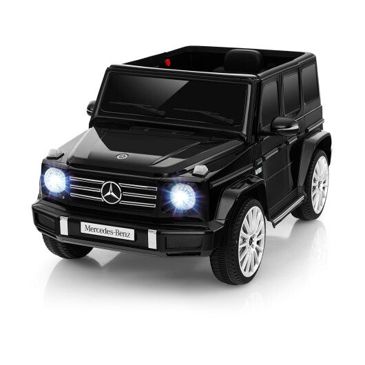 12V Battery Powered Mercedes-Benz G500 Kids Ride-on Car-Black - - Premium Toys & Hobbies > Ride On Toys > Powered Ride On Toys from Rapidvehicles - Just $282.08! Shop now at Rapidvehicles