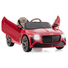 12V Powered Car Kids Ride-on Racer Car Licensed Bentley Bacalar-Red - Color: Red - Premium Toys & Hobbies > Ride On Toys > Powered Ride On Toys from Rapidvehicles - Just $239.78! Shop now at Rapidvehicles