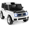 12V Licensed Mercedes-Benz EQG Kids Ride On Car with Remote Control-White - Color: White - Premium Toys & Hobbies > Ride On Toys > Powered Ride On Toys from Rapidvehicles - Just $338.48! Shop now at Rapidvehicles