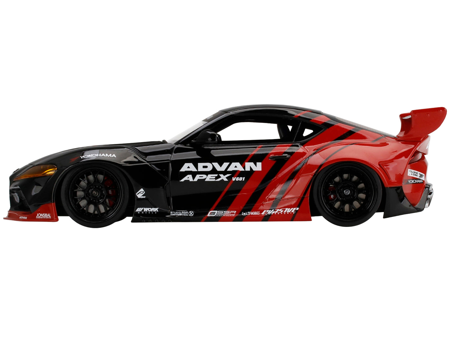 Toyota Pandem GR Supra V1.0 "Advan" Livery SEMA (2019) 1/18 Model - Premium Toyota Models from Top Speed - Just $223.99! Shop now at Rapidvehicles