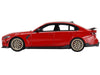 BMW M3 M-Performance (G80) Toronto Red Metallic with Carbon Top 1/18 Model Car by Top Speed - Premium BMW Models from Top Speed - Just $176.99! Shop now at Rapidvehicles