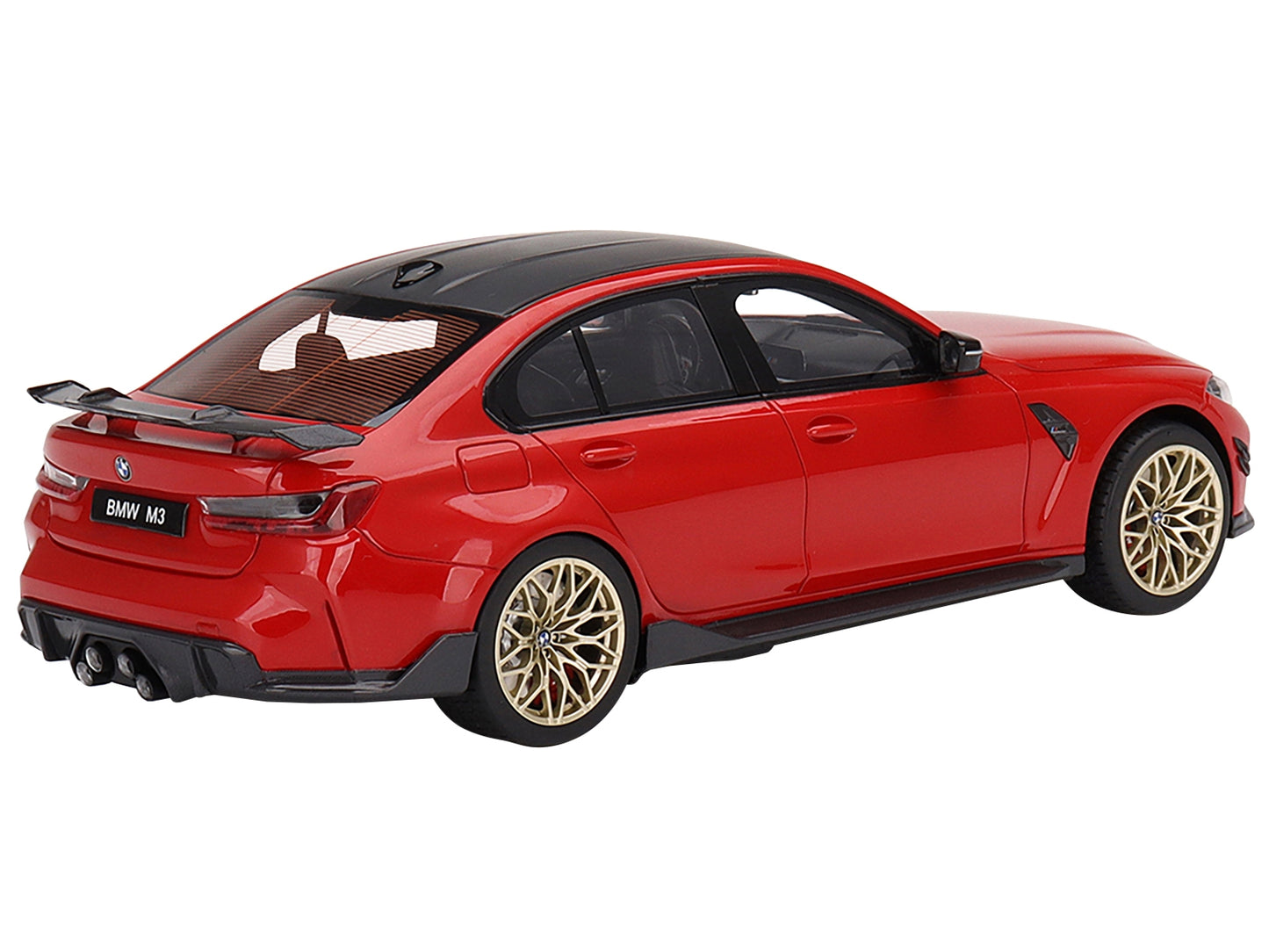 BMW M3 M-Performance (G80) Toronto Red Metallic with Carbon Top - Premium BMW Models from Top Speed - Just $201.59! Shop now at Rapidvehicles