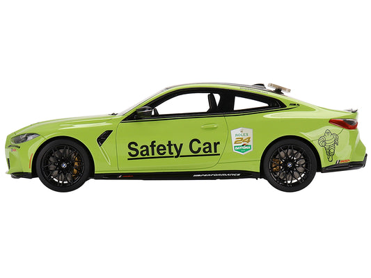 BMW M4 "Safety Car" Light Green with Carbon Top "24 Hours of