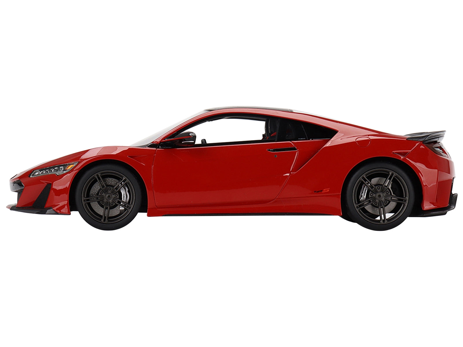 2022 Acura NSX Type S Curva Red with Carbon Top 1/18 Model Car by Top Speed - Premium Acura Models from Top Speed - Just $180.81! Shop now at Rapidvehicles