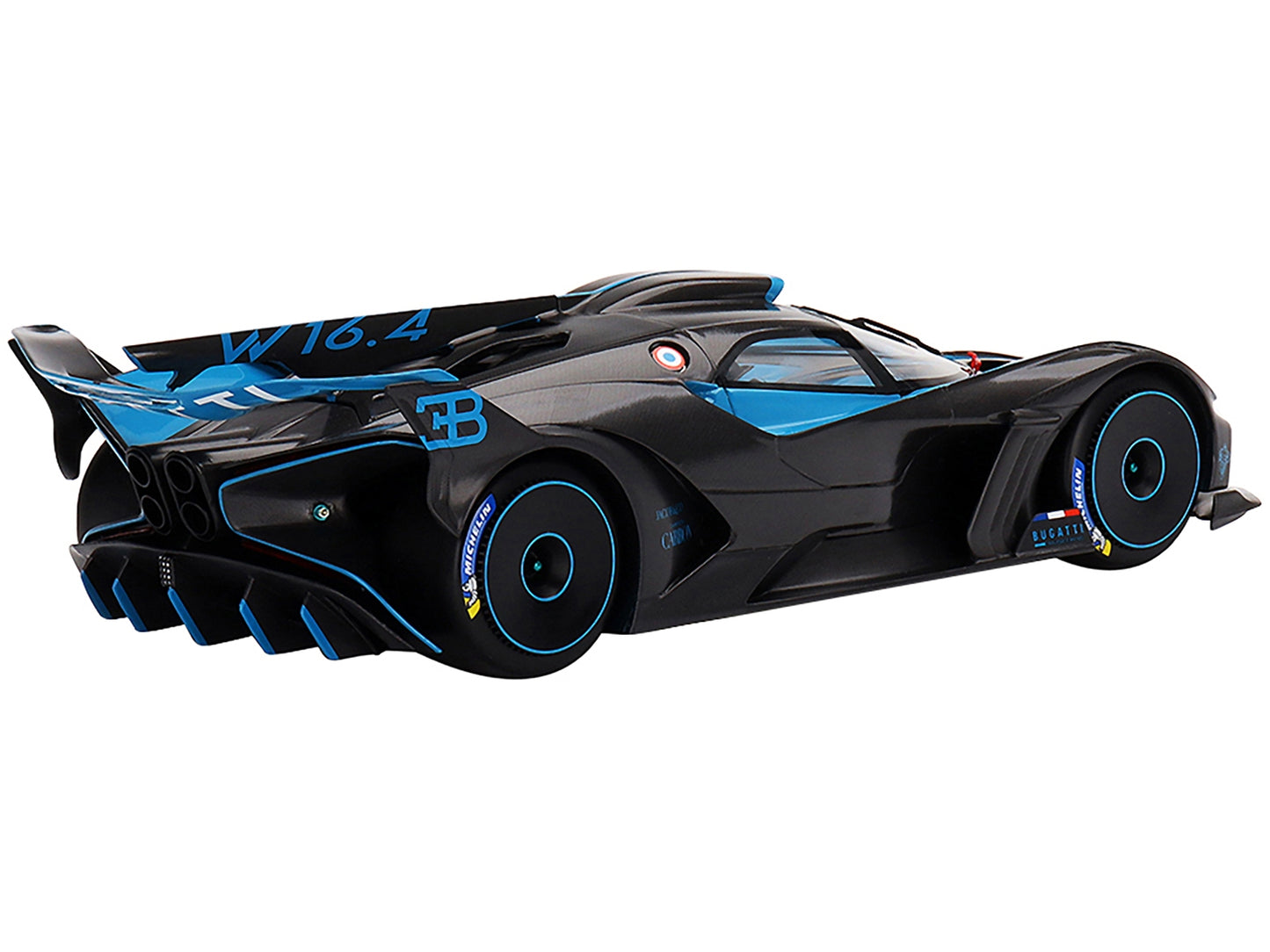 Bugatti Bolide Presentation Version Blue and Black 1/18 Model Car - Premium Bugatti Models from Top Speed - Just $221.99! Shop now at Rapidvehicles