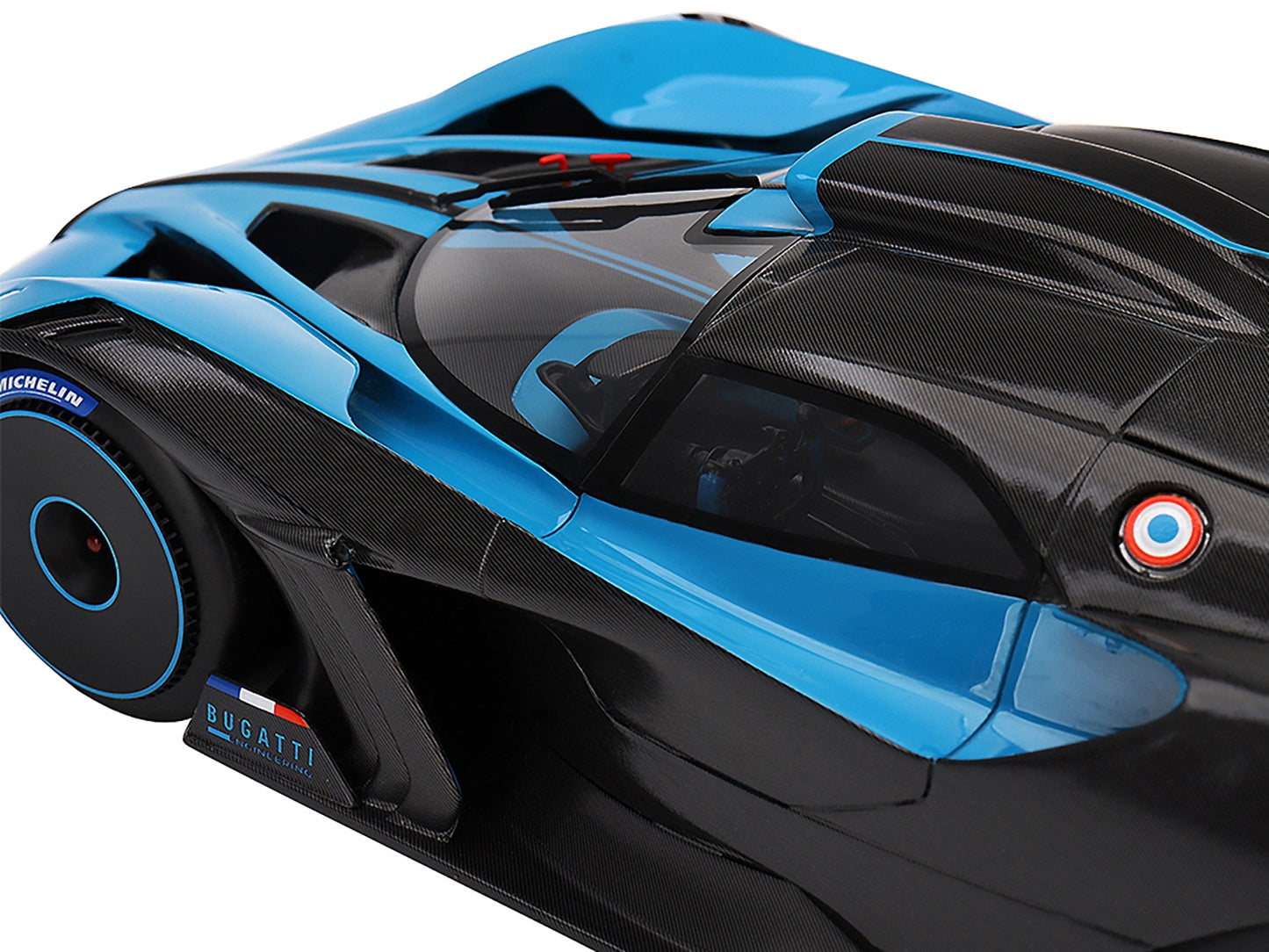 Bugatti Bolide Presentation Version Blue and Black 1/18 Model Car - Premium Bugatti Models from Top Speed - Just $221.99! Shop now at Rapidvehicles