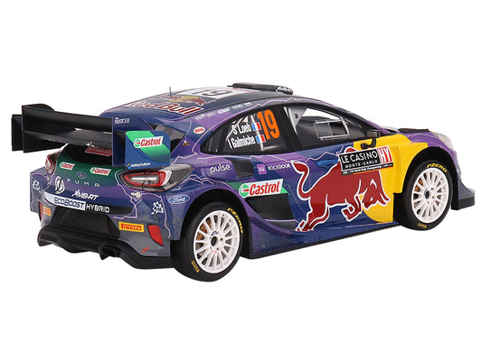 Ford Puma Rally1 #19 Sebastien Loeb - Isabelle Galmiche "M-Sport - Premium Rally Models from Top Speed - Just $260.99! Shop now at Rapidvehicles