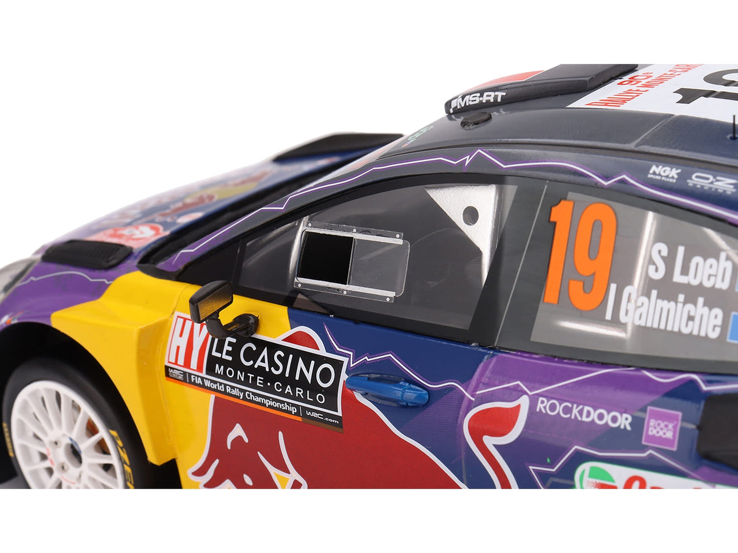 Ford Puma Rally1 #19 Sebastien Loeb - Isabelle Galmiche "M-Sport - Premium Rally Models from Top Speed - Just $260.99! Shop now at Rapidvehicles