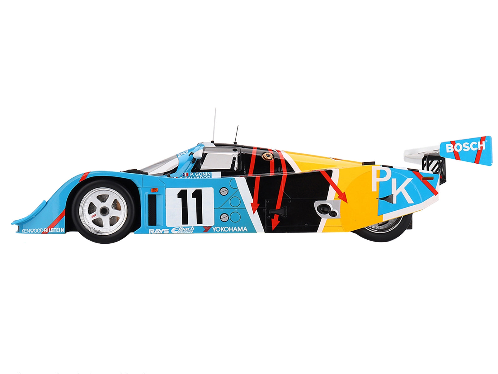 Porsche 962 CK6 #11 Philippe Alliot - Bernard de Dryver - Patrick - Premium Porsche Models from Top Speed - Just $267.99! Shop now at Rapidvehicles