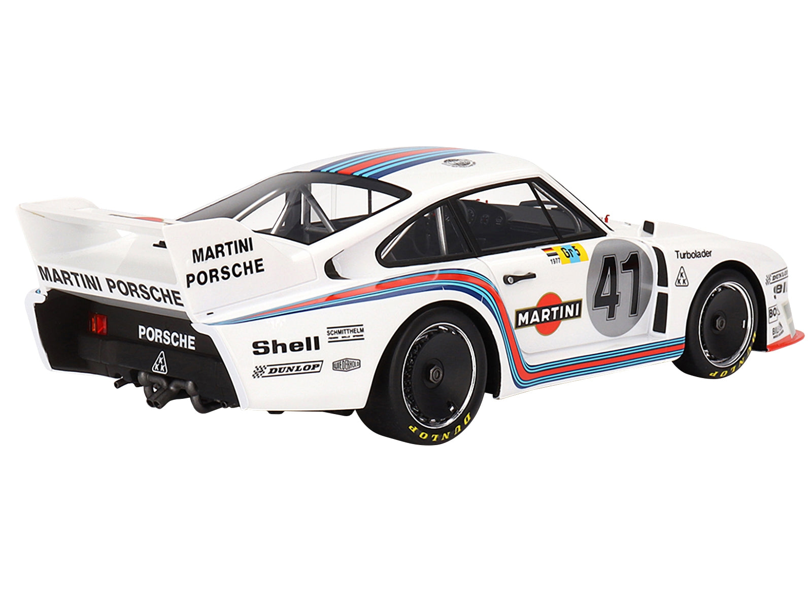 Porsche 935/77 #41 Rolf Stommelen - Manfred Schurti "Martini Racing" "24 Hours of Le Mans" (1977) 1/18 Model Car by Top Speed - Premium Porsche Models from Top Speed - Just $222.76! Shop now at Rapidvehicles