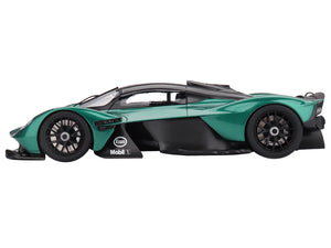 Aston Martin Valkyrie Aston Martin Racing Green Metallic with Black Top 1/18 Model Car by Top Speed - Premium Aston Martin Models from Top Speed - Just $204.78! Shop now at Rapidvehicles