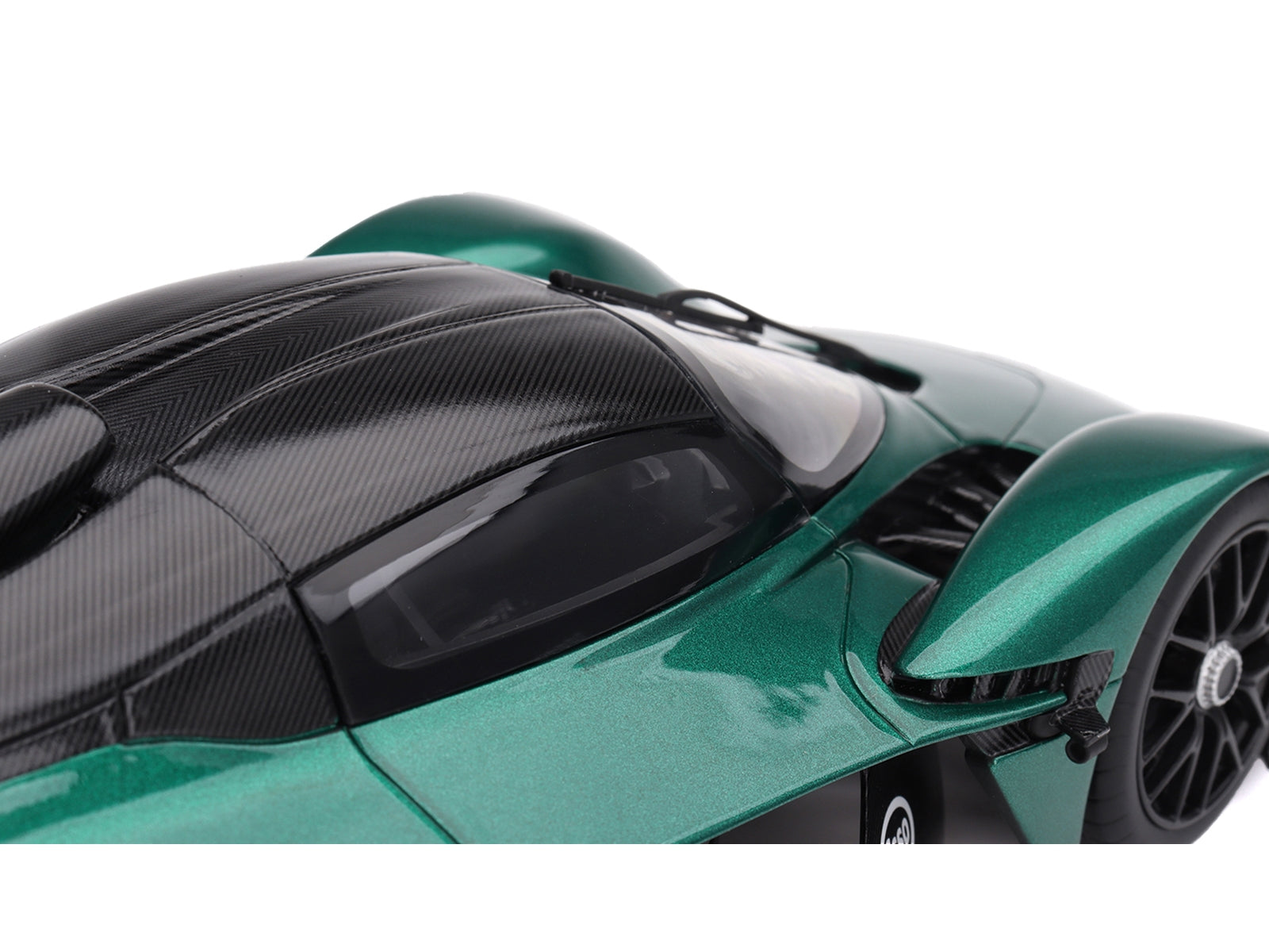 Aston Martin Valkyrie Aston Martin Racing Green Metallic with Black Top 1/18 Model Car by Top Speed - Premium Aston Martin Models from Top Speed - Just $204.78! Shop now at Rapidvehicles