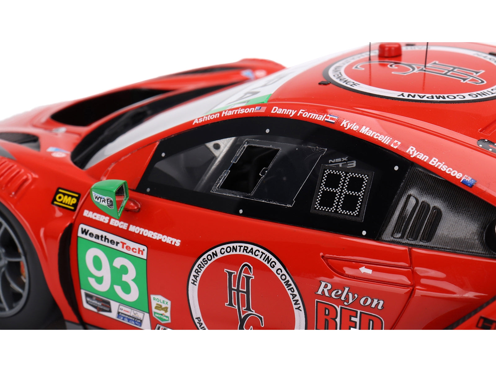 Acura NSX GT3 EVO22 #93 Ryan Briscoe - Danny Formal - Ashton Harrison - Kyle Marcelli "Racers Edge Motorsports with WTRAndretti" IMSA "24 Hours of Daytona" (2023) 1/18 Model Car by Top Speed - Premium Acura Models from Top Speed - Just $246.73! Shop now at Rapidvehicles