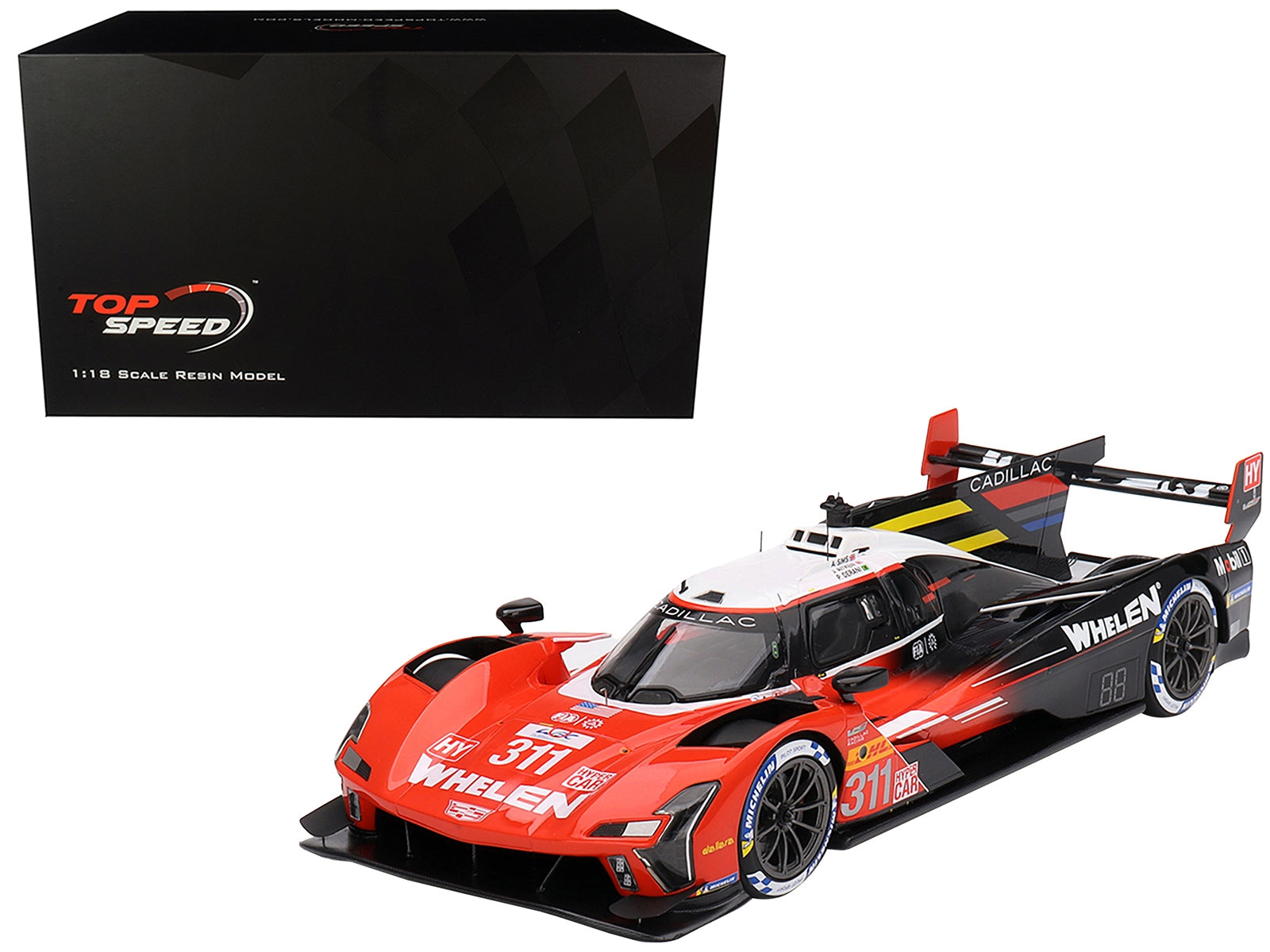 Cadillac V-Series.R #311 Jack Aitken - Pipo Derani - Alexander Sims "Action Express Racing" Hypercar "24 Hours of Le Mans" (2023) 1/18 Model Car by Top Speed - Premium Le Mans Models from Top Speed - Just $239.68! Shop now at Rapidvehicles