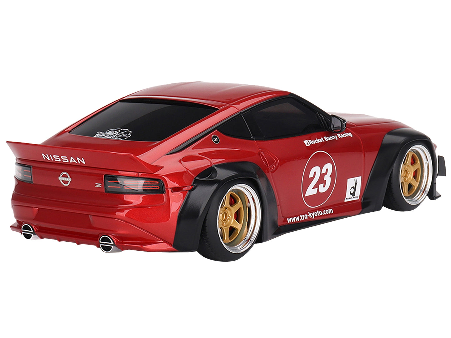 Nissan Z (RZ34) #23 Passion Red Metallic "Pandem - Rocket Bunny" - Premium Nissan Models from Top Speed - Just $226.79! Shop now at Rapidvehicles