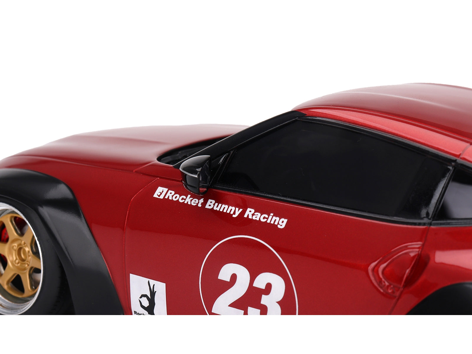 Nissan Z (RZ34) #23 Passion Red Metallic "Pandem - Rocket Bunny" - Premium Nissan Models from Top Speed - Just $226.79! Shop now at Rapidvehicles