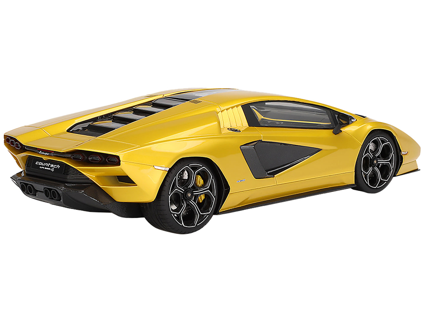 Lamborghini Countach LPI 800-4 New Giallo Orion Gold Metallic 1/18 Model Car by Top Speed