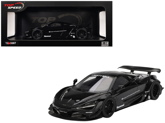 McLaren 720S "LB-Works" Black "Tokyo Auto Salon 2024" 1/18 Model Car by Top Speed free shipping USA