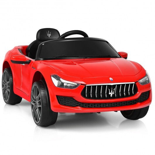 12 V Remote Control Maserati Licensed Kids Ride on Car-Black - Premium Ride On Toys from Rapidvehicles - Just $260.99! Shop now at Rapidvehicles