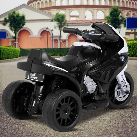 6V Kids 3 Wheels Riding BMW Licensed Electric Motorcycle-Black - - Premium Toys & Hobbies > Ride On Toys > Powered Ride On Toys from Rapidvehicles - Just $105.83! Shop now at Rapidvehicles