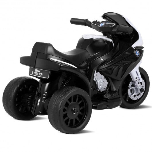 6V Kids 3 Wheels Riding BMW Licensed Electric Motorcycle-Black - - Premium Toys & Hobbies > Ride On Toys > Powered Ride On Toys from Rapidvehicles - Just $105.83! Shop now at Rapidvehicles