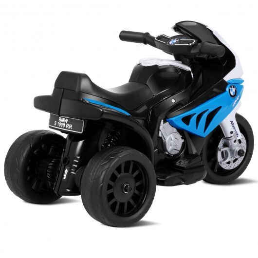 6V Kids 3 Wheels Riding BMW Licensed Electric Motorcycle-Blue - - Premium Toys & Hobbies > Ride On Toys > Powered Ride On Toys from Rapidvehicles - Just $97.19! Shop now at Rapidvehicles