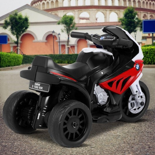 6V Kids 3 Wheels Riding BMW Licensed Electric Motorcycle-Red - - Premium Toys & Hobbies > Ride On Toys > Powered Ride On Toys from Rapidvehicles - Just $97.19! Shop now at Rapidvehicles