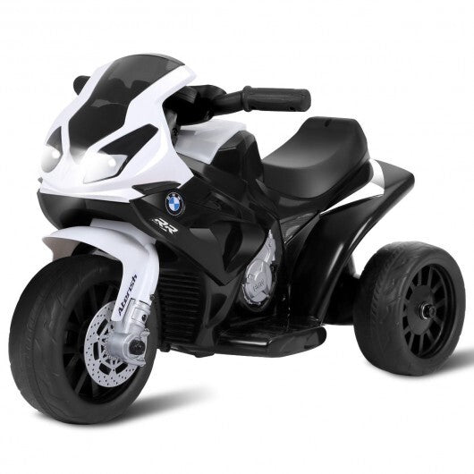 6V Kids 3 Wheels Riding BMW Licensed Electric Motorcycle-Black - Premium Ride On Toys from Rapidvehicles - Just $105.83! Shop now at Rapidvehicles