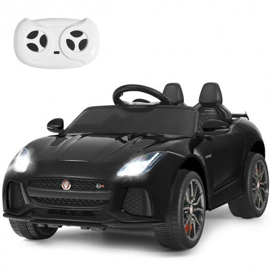 12V Jaguar F-Type SVR Licensed Kids Ride On Car-Black - Color: Black - Premium Toys & Hobbies > Ride On Toys > Powered Ride On Toys from Rapidvehicles - Just $221.19! Shop now at Rapidvehicles