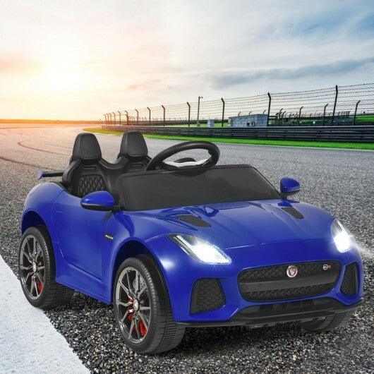 12V Jaguar F-Type SVR Licensed Kids Ride On Car-Red - Premium Ride On Toys from Rapidvehicles - Just $228.99! Shop now at Rapidvehicles