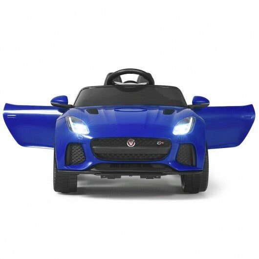 12V Jaguar F-Type SVR Licensed Kids Ride On Car-Red - Premium Ride On Toys from Rapidvehicles - Just $228.99! Shop now at Rapidvehicles