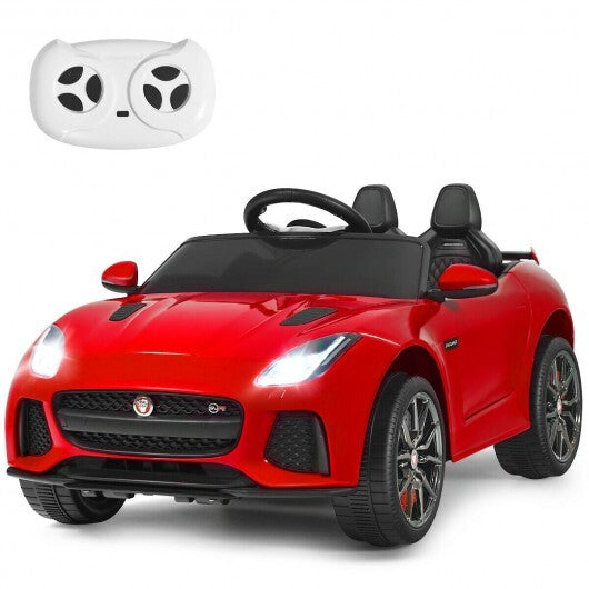 12V Jaguar F-Type SVR Licensed Kids Ride On Car-Red - Premium Ride On Toys from Rapidvehicles - Just $228.99! Shop now at Rapidvehicles