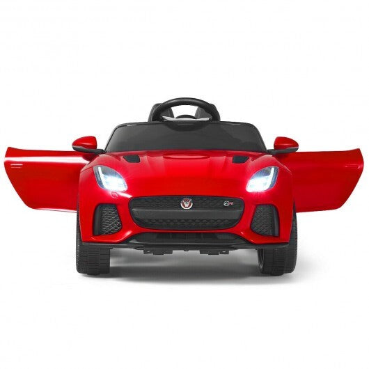 12V Jaguar F-Type SVR Licensed Kids Ride On Car-Red - Premium Ride On Toys from Rapidvehicles - Just $228.99! Shop now at Rapidvehicles