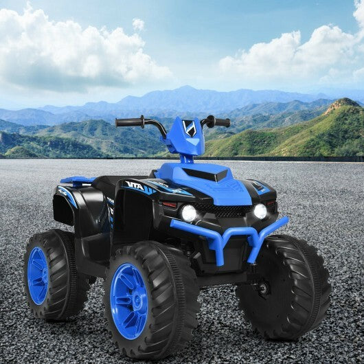 12V Kids Ride on ATV with LED Lights and Treaded Tires and LED - Premium Toys & Hobbies > Ride On Toys > Powered Ride On Toys from Rapidvehicles - Just $239.78! Shop now at Rapidvehicles