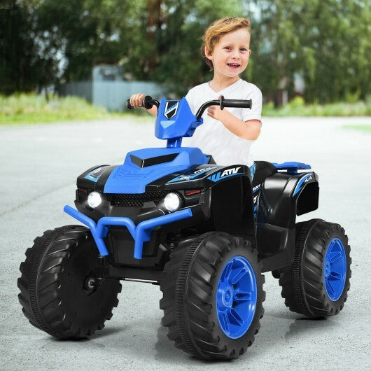 12V Kids Ride on ATV with LED Lights and Treaded Tires and LED - Premium Toys & Hobbies > Ride On Toys > Powered Ride On Toys from Rapidvehicles - Just $239.78! Shop now at Rapidvehicles