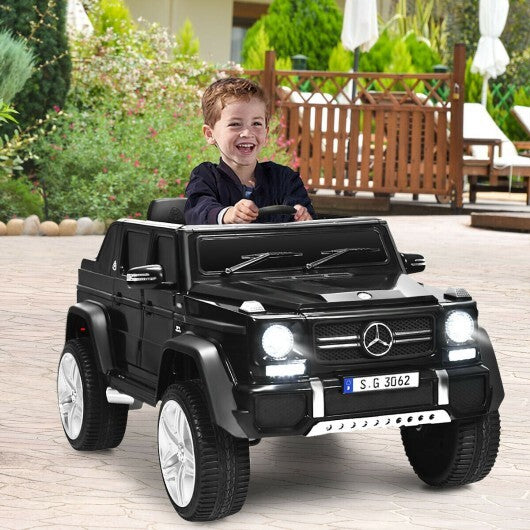 12V Licensed Mercedes-Benz Kids Ride On Car-Black - Color: Black - Premium Toys & Hobbies > Ride On Toys > Powered Ride On Toys from Rapidvehicles - Just $380.78! Shop now at Rapidvehicles