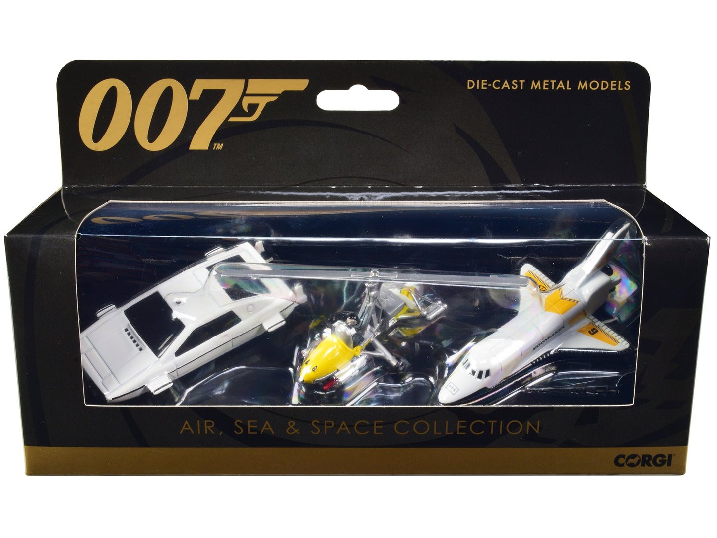 Air Sea and Space Collection "James Bond 007" Set of 3 Pieces - Premium Movie/TV Series Models from Corgi - Just $59.99! Shop now at Rapidvehicles