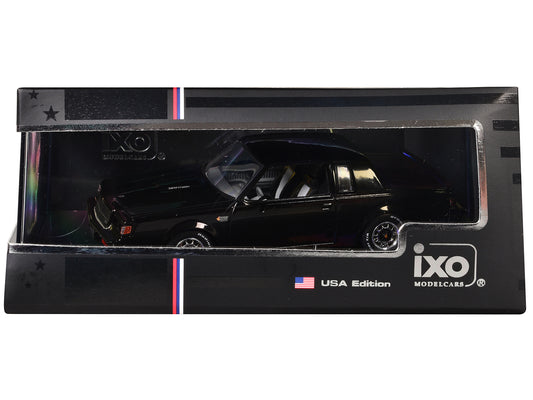 1987 Buick Grand National Black 1/43 Diecast Model by IXO Models