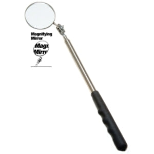 X-long 2-1/4" dia magnifying inspection mirror - Premium Inspection from Ullman Devices Corp. - Just $38.99! Shop now at Rapidvehicles