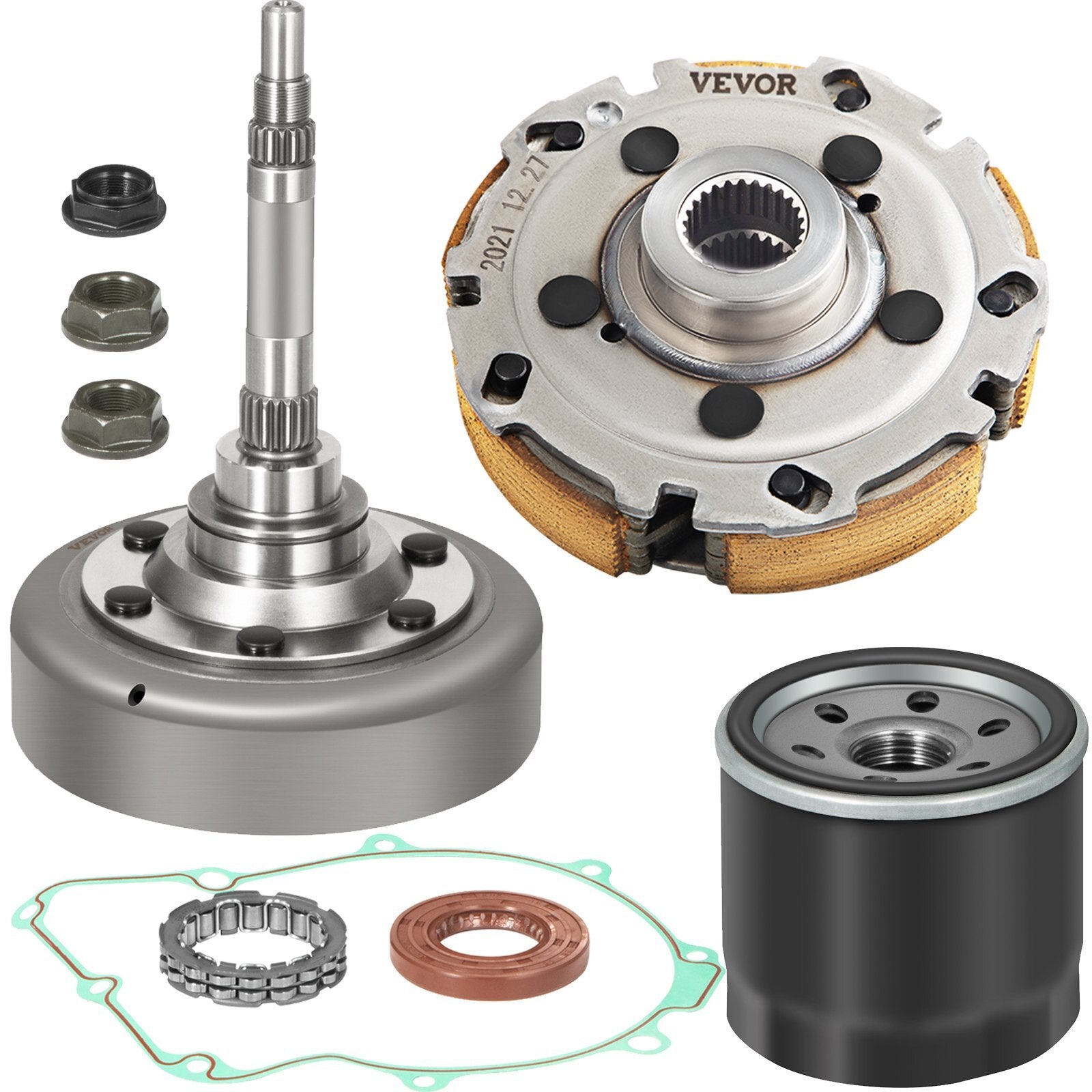 VEVOR Wet Clutch Kits Assembly compatible with UTV ATV 500 700 MSU-500 MSU-700 Massimo Alligator Menards Yardsport Qlink FrontRunner Supermach - Premium Drive Clutch from VEVOR - Just $129.99! Shop now at Rapidvehicles