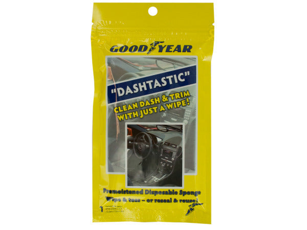 Goodyear Dashtastic Disposable Auto Sponge ( Case of 24 ) - Premium Auto Care & Maintenance from Rapidvehicles - Just $42.99! Shop now at Rapidvehicles