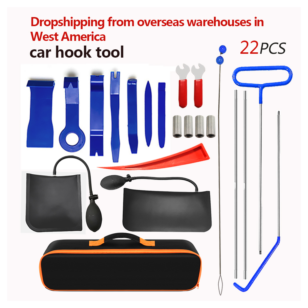 22 pcs emergency tools for car door opening with pull cord - Premium Automotive from Rapidvehicles - Just $45.99! Shop now at Rapidvehicles