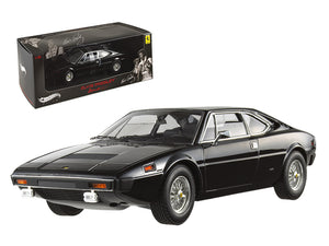 Ferrari Dino 308 GT4 Black (Elvis Presley Owned) "Elite Edition" Series 1/18 Diecast Model Car by Hot Wheels - Premium  from Hotwheels - Just $114.99! Shop now at Rapidvehicles