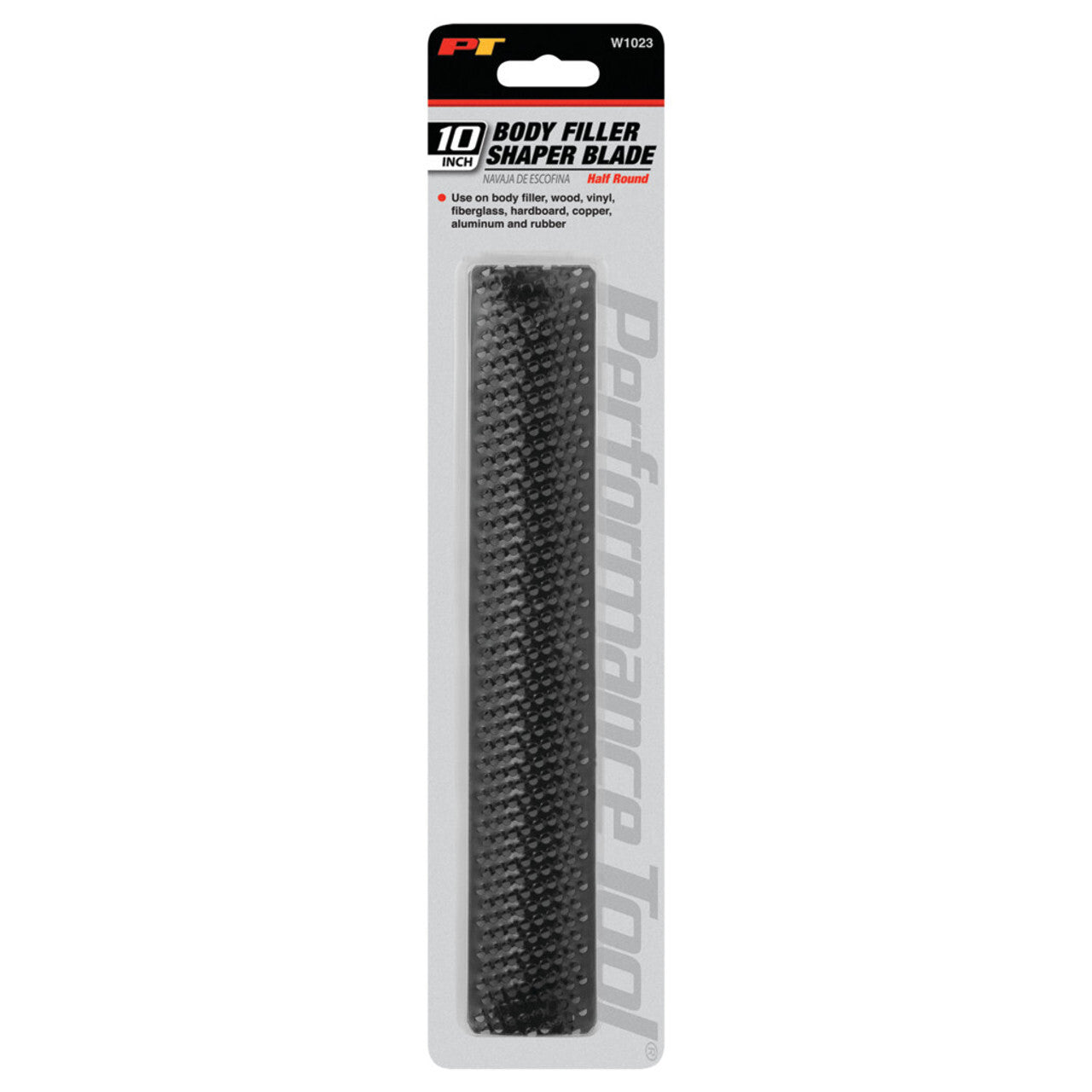 Performance Tool 10" Half Round File Blade - Premium Automotive from PERFORMANCETOOL - Just $25.20! Shop now at Rapidvehicles