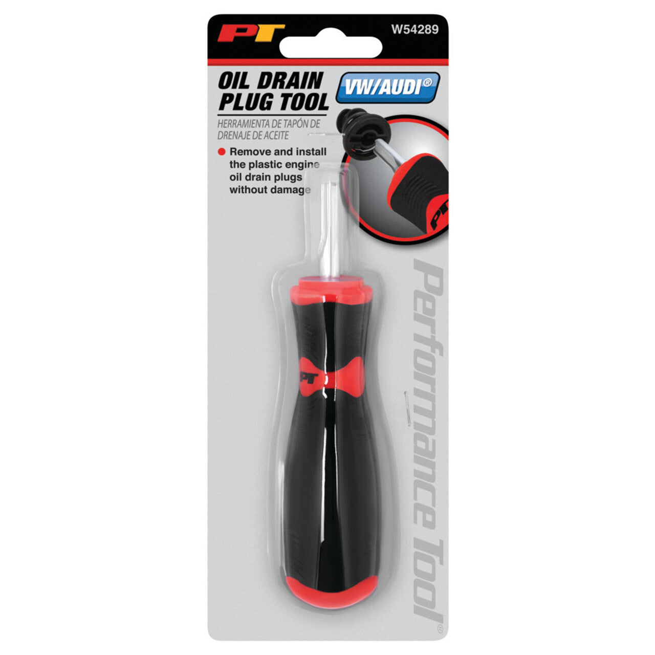 Performance Tool VW Audi Oil Drain Plug Removal Tool - Premium Automotive from PERFORMANCETOOL - Just $31.95! Shop now at Rapidvehicles