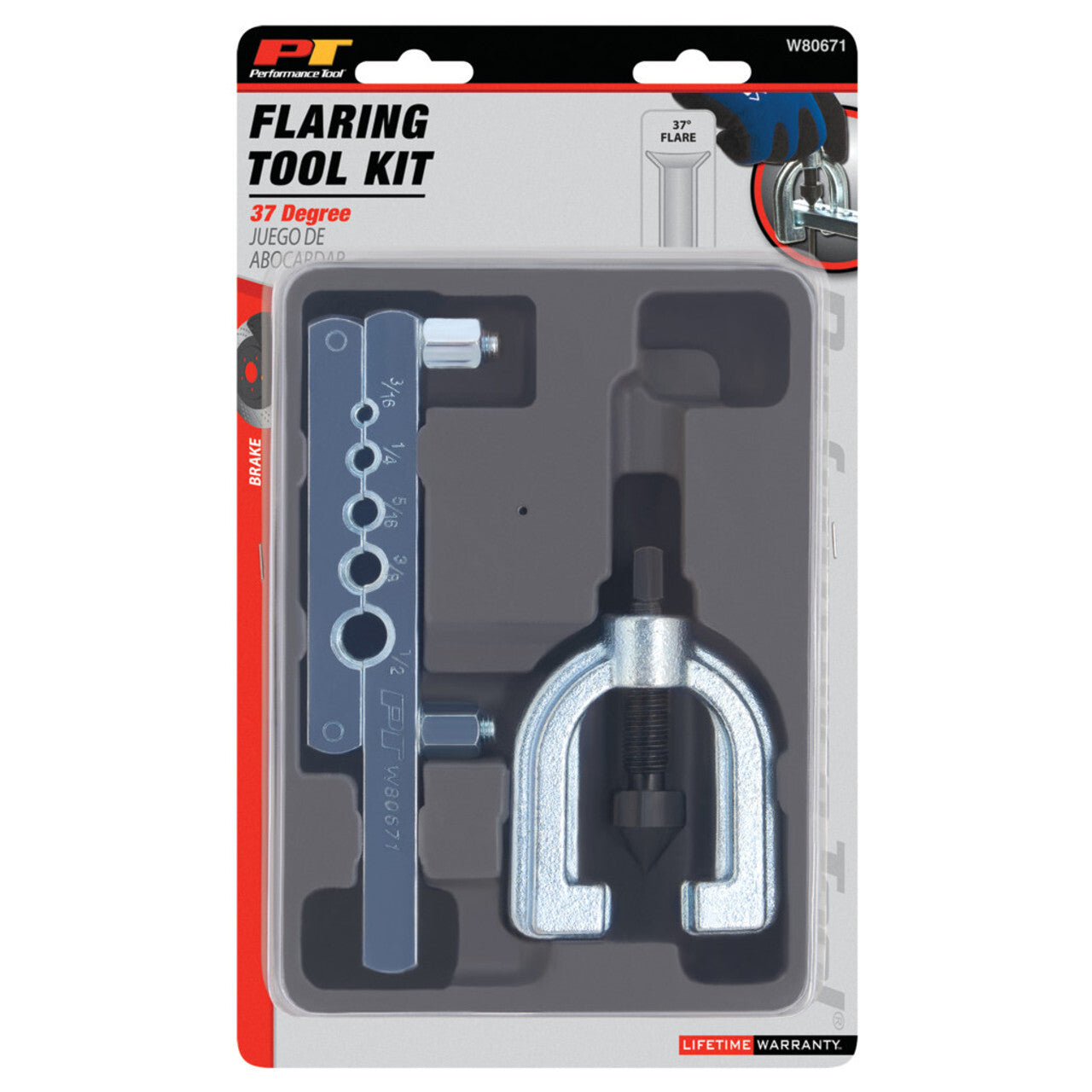 Performance Tool 37 Degree Flaring Tool For AN and JIC Fittings - Premium Automotive from PERFORMANCETOOL - Just $40.99! Shop now at Rapidvehicles