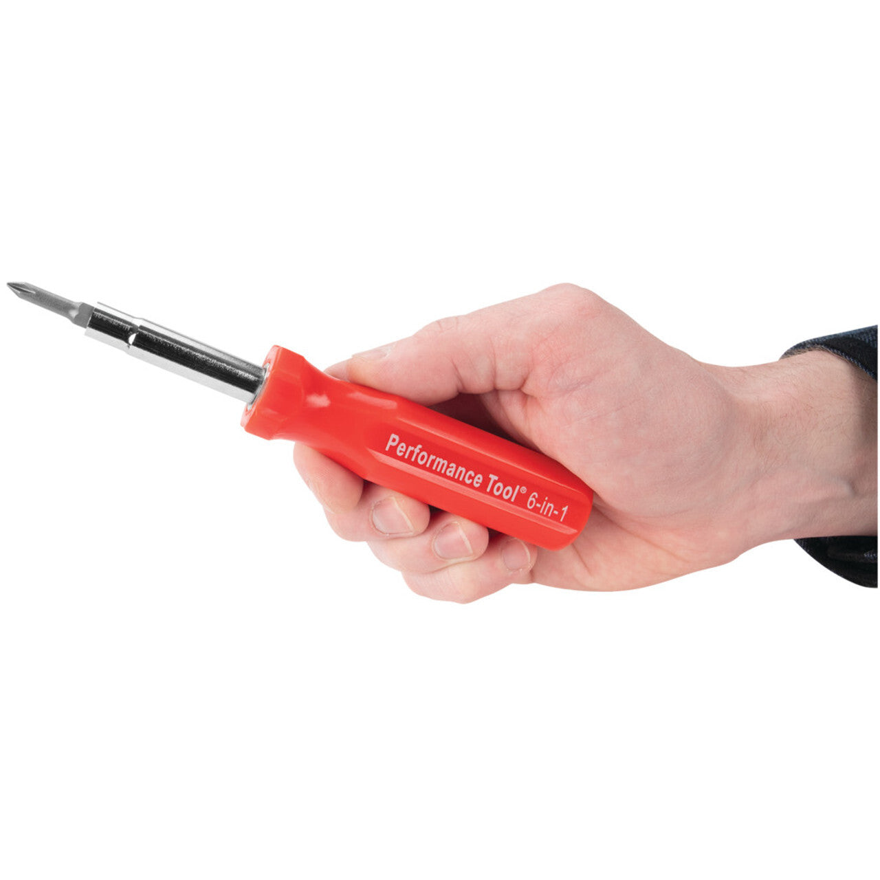 Performance Tool 6-in-1 Quick Change Screwdriver with Hex Torque Handle - Premium Automotive from PERFORMANCETOOL - Just $28.99! Shop now at Rapidvehicles