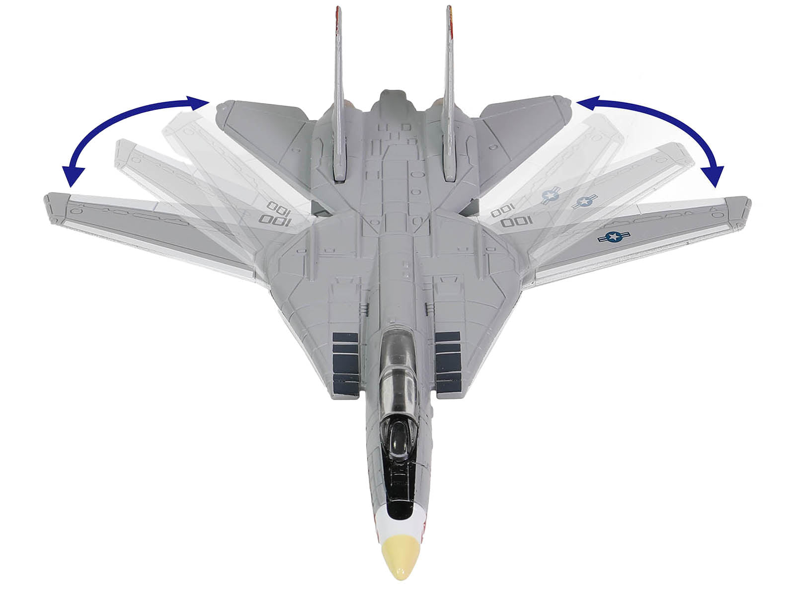 Grumman F-14 Tomcat Fighter Aircraft "VF-1 Wolfpack" and Section B of USS Enterprise (CVN-65) Aircraft Carrier Display Deck "Legendary F-14 Tomcat" Series 1/200 Diecast Model by Forces of Valor - Premium  from Forces Of Valor - Just $60.99! Shop now at Rapidvehicles